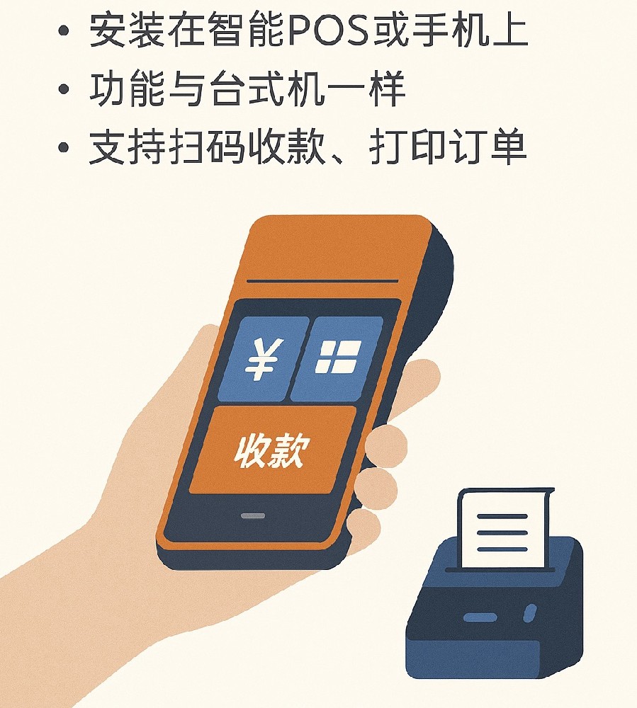 手持式富掌柜收银系统怎么申请